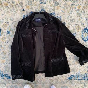 Jones New York Black Jacket Size 1x
